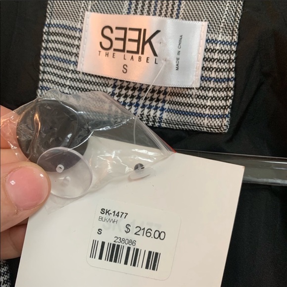 SEEK double breasted blazer - Picture 2 of 4